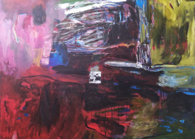 Arlene Amaler Raviv, everyman, Oil on Canvas, 2020, 140 x 140cm
