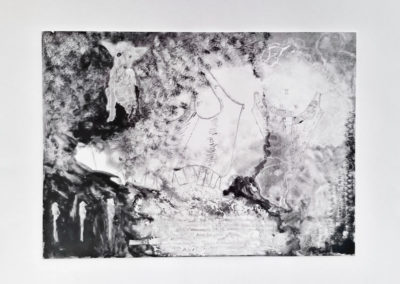 Carol-Anne Gainer, Darling Home, Monotype on Fabriano, 2009