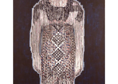 Connor Cullinan, X, Acrylic on canvas, 2008-9, 200 x 95cm