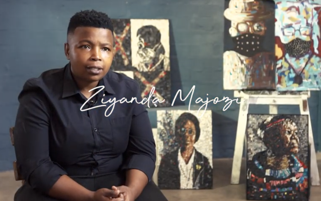 Interview with Ziyanda Majozi by The African Art Group